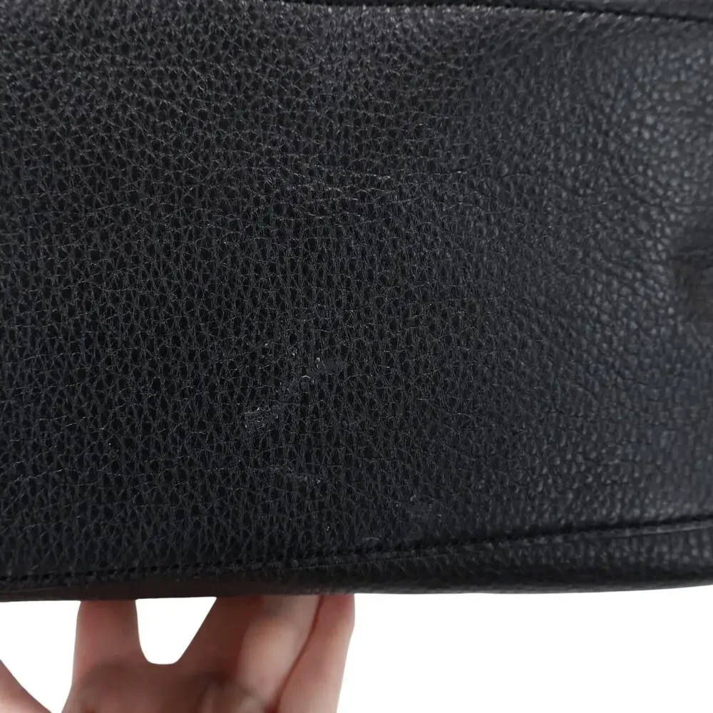 Kate Spade Ollie Magnolia Park Two Tone Leather Black Cream Handbag Satchel